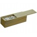 Dbl 6 Natural Finish Wooden Box (Dominoes not included)
